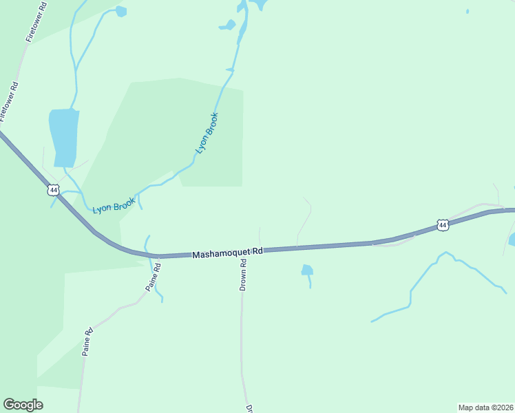 map of restaurants, bars, coffee shops, grocery stores, and more near 801E Mashamoquet Road in Pomfret