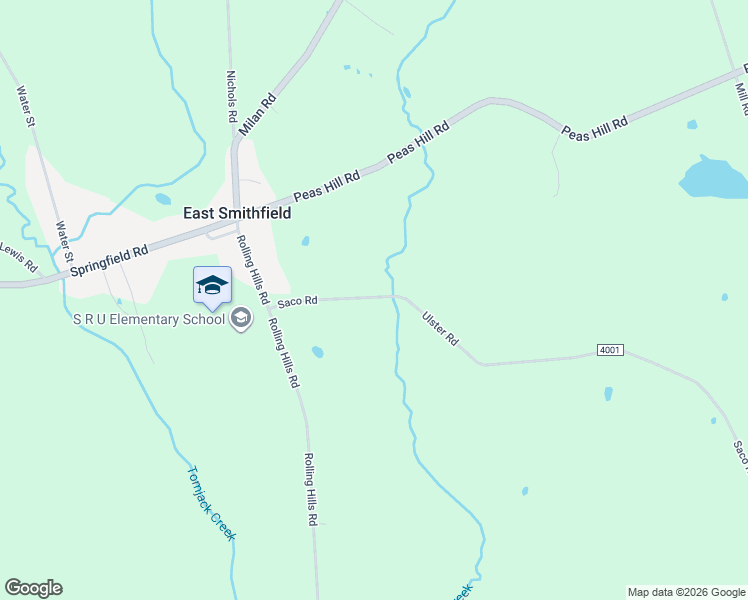 map of restaurants, bars, coffee shops, grocery stores, and more near 208 Ulster Road in Ulster