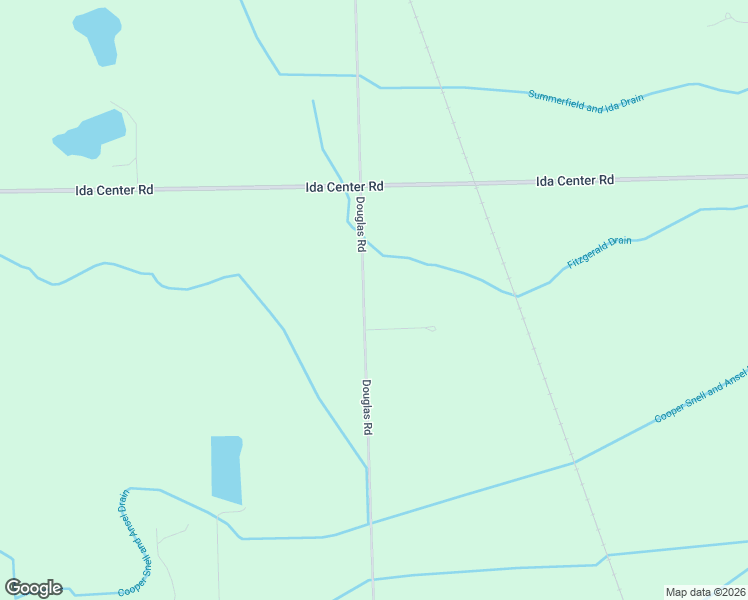 map of restaurants, bars, coffee shops, grocery stores, and more near 6053 Douglas Road in Ida