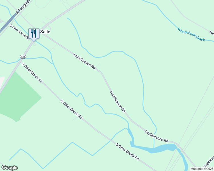 map of restaurants, bars, coffee shops, grocery stores, and more near 4593 Laplaisance Road in La Salle