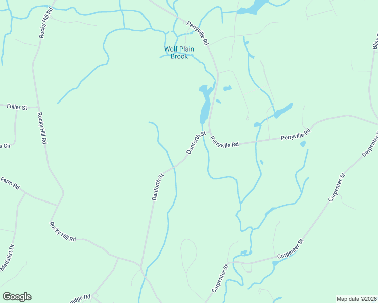 map of restaurants, bars, coffee shops, grocery stores, and more near 14 Danforth Street in Rehoboth