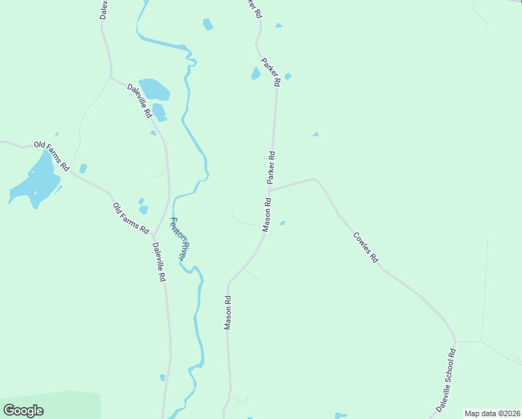 map of restaurants, bars, coffee shops, grocery stores, and more near 4 Cowles Road in Willington