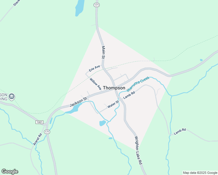 map of restaurants, bars, coffee shops, grocery stores, and more near in Thompson