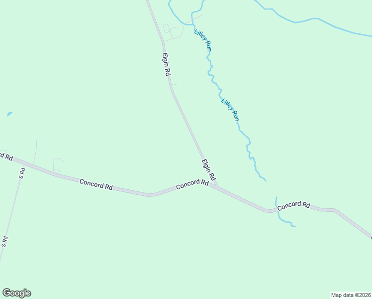 map of restaurants, bars, coffee shops, grocery stores, and more near 19466 Elgin Road in Corry