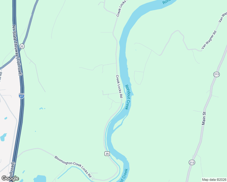 map of restaurants, bars, coffee shops, grocery stores, and more near 10 Winchell Ln in Rosendale