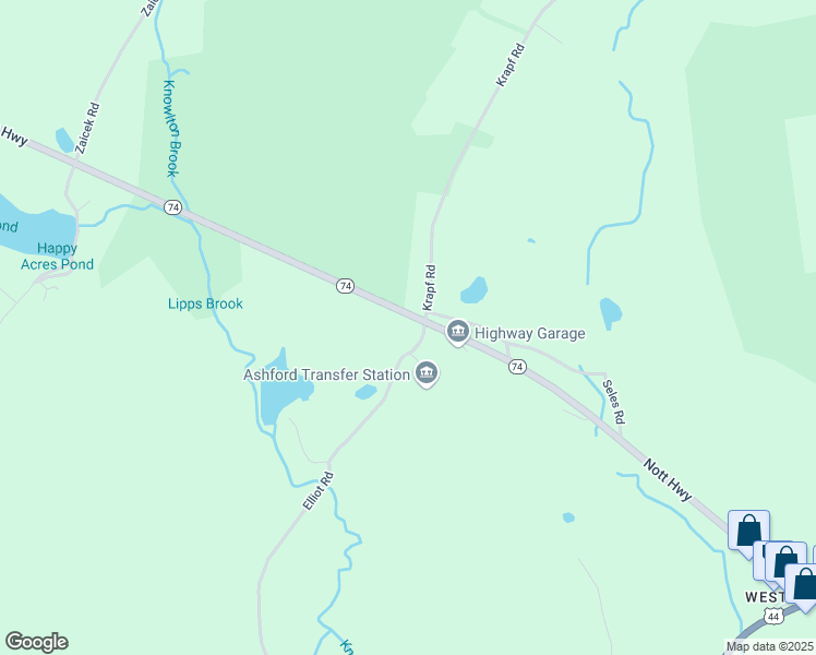 map of restaurants, bars, coffee shops, grocery stores, and more near 211 Nott Highway in Ashford