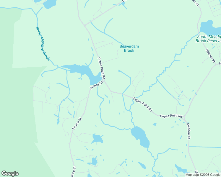 map of restaurants, bars, coffee shops, grocery stores, and more near 38 Popes Point Road in Carver