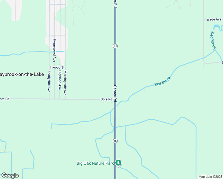 map of restaurants, bars, coffee shops, grocery stores, and more near 4001 Center Road in Ashtabula