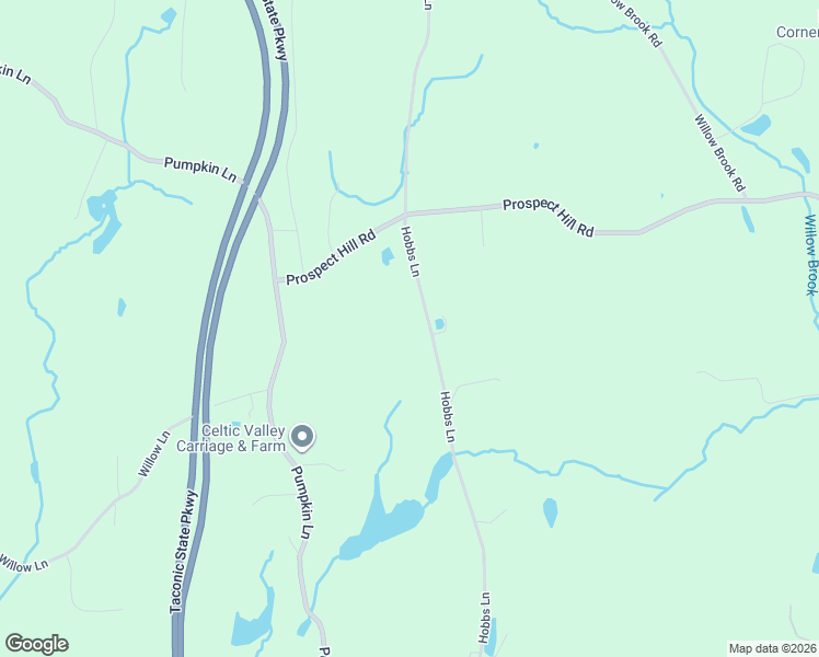 map of restaurants, bars, coffee shops, grocery stores, and more near 283 Hobbs Lane in Clinton Corners