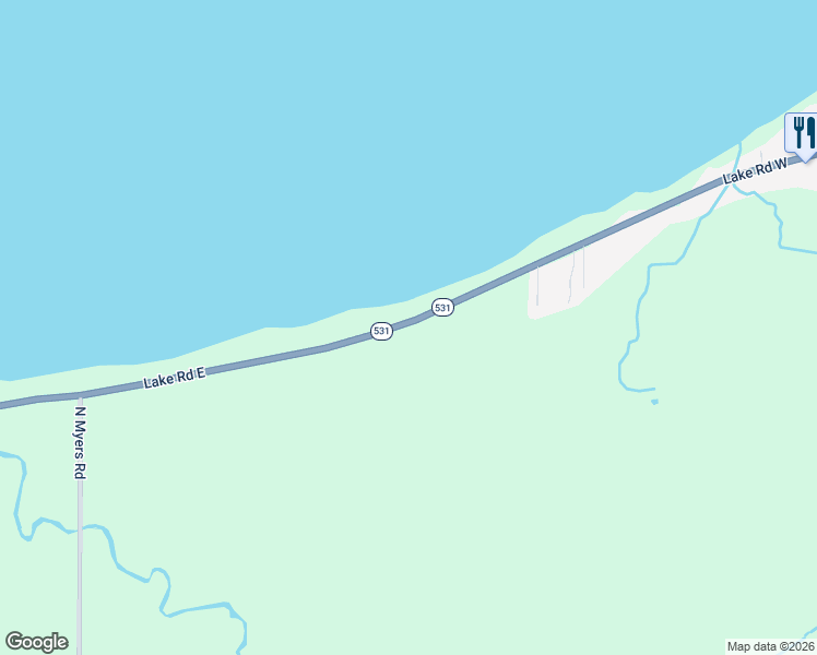 map of restaurants, bars, coffee shops, grocery stores, and more near 4144 Lake Road East in Geneva