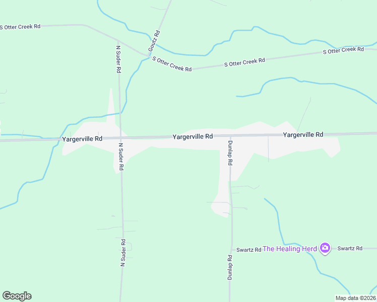 map of restaurants, bars, coffee shops, grocery stores, and more near 2581 Yargerville Road in La Salle