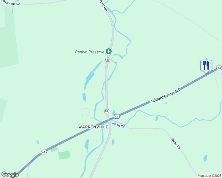 map of restaurants, bars, coffee shops, grocery stores, and more near 14 Westford Road in Ashford