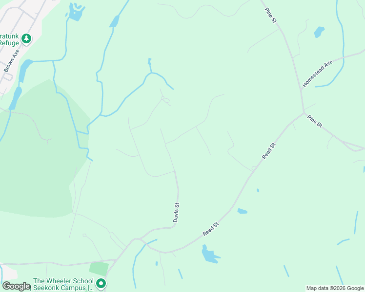 map of restaurants, bars, coffee shops, grocery stores, and more near 155 Davis Street in Seekonk