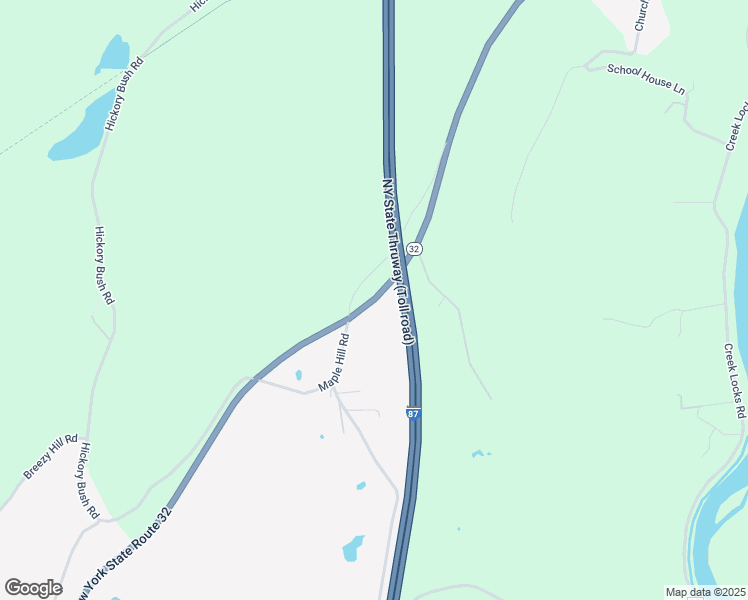 map of restaurants, bars, coffee shops, grocery stores, and more near Orchard Avenue in Kingston