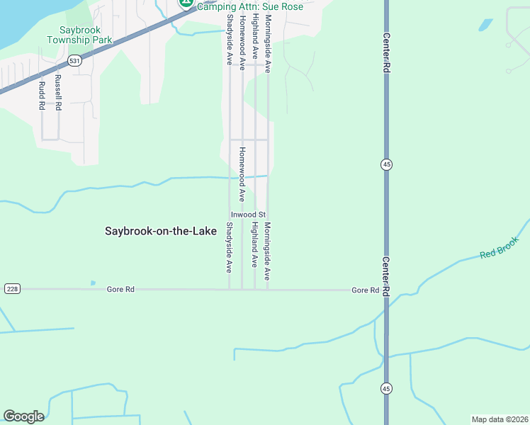 map of restaurants, bars, coffee shops, grocery stores, and more near 3227 Morningside Avenue in Ashtabula