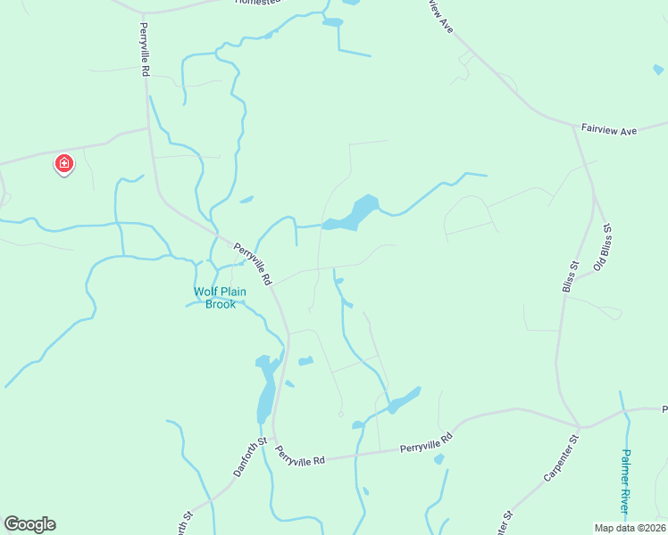 map of restaurants, bars, coffee shops, grocery stores, and more near Ledge Hill Lane in Rehoboth