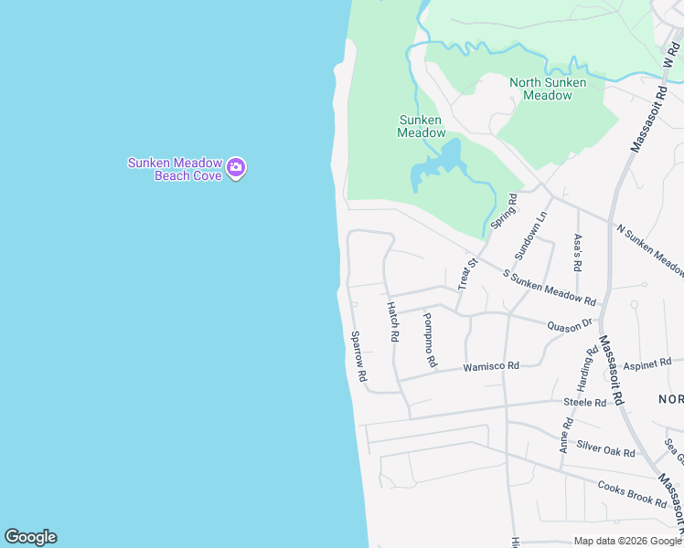 map of restaurants, bars, coffee shops, grocery stores, and more near 385 Salt Works Road in Eastham