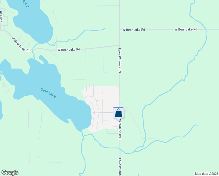 map of restaurants, bars, coffee shops, grocery stores, and more near 3080 North Dunes Road in Hillsdale