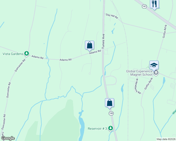 map of restaurants, bars, coffee shops, grocery stores, and more near 10 Boysen Drive in Bloomfield
