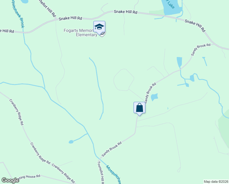 map of restaurants, bars, coffee shops, grocery stores, and more near 77 Iroquois Trail in Glocester
