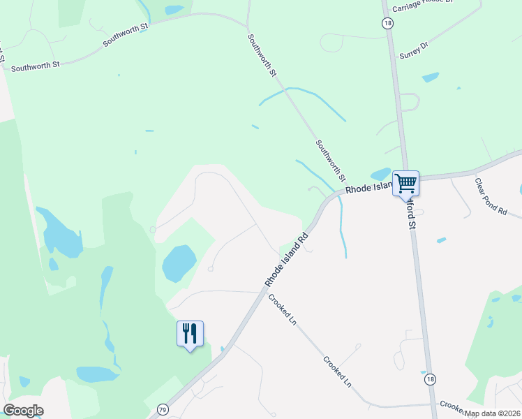 map of restaurants, bars, coffee shops, grocery stores, and more near 8 Johnson Drive in Lakeville