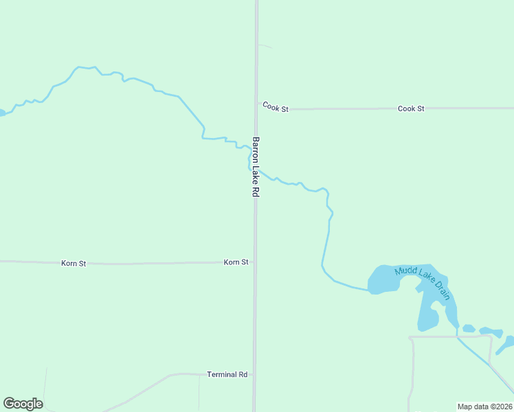 map of restaurants, bars, coffee shops, grocery stores, and more near 1643 Barron Lake Road in Niles