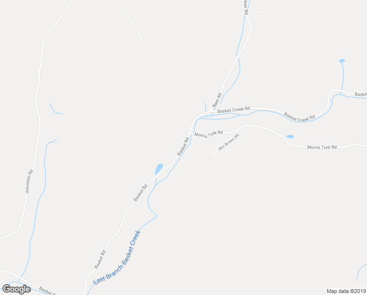 map of restaurants, bars, coffee shops, grocery stores, and more near Basket Road in Long Eddy