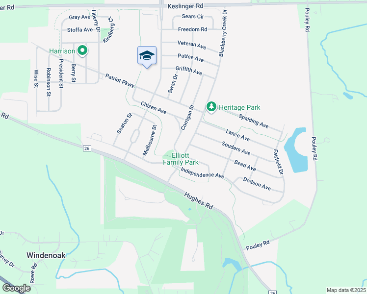 1436 Blackberry Creek Drive, Elburn IL Walk Score