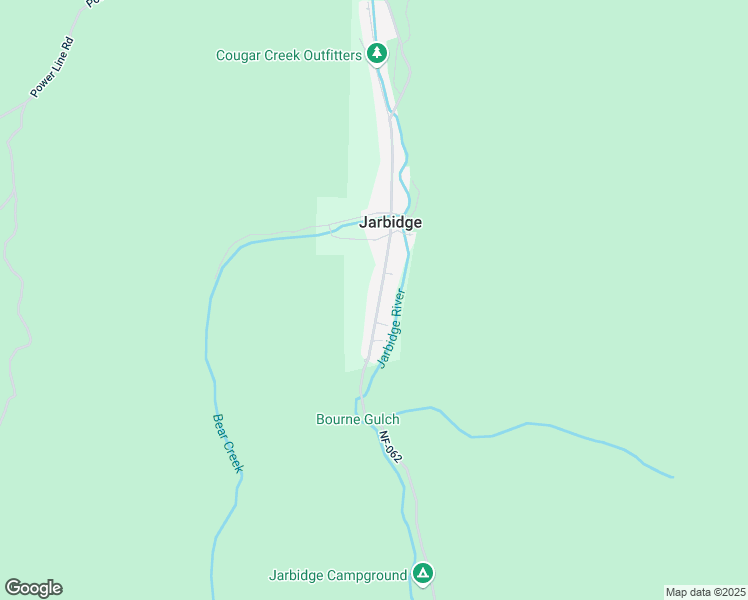 map of restaurants, bars, coffee shops, grocery stores, and more near 299 Main Street in Jarbidge