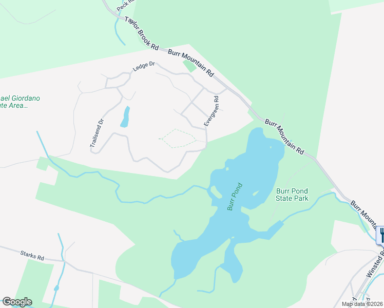 map of restaurants, bars, coffee shops, grocery stores, and more near 35 Evergreen Road in Torrington