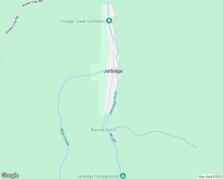 map of restaurants, bars, coffee shops, grocery stores, and more near 299-325 Main Street in Jarbidge