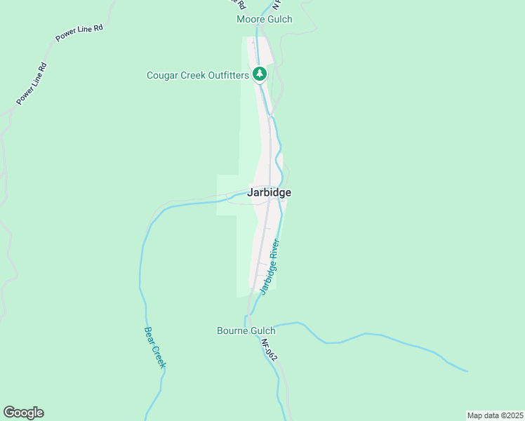 map of restaurants, bars, coffee shops, grocery stores, and more near 473 Main Street in Jarbidge