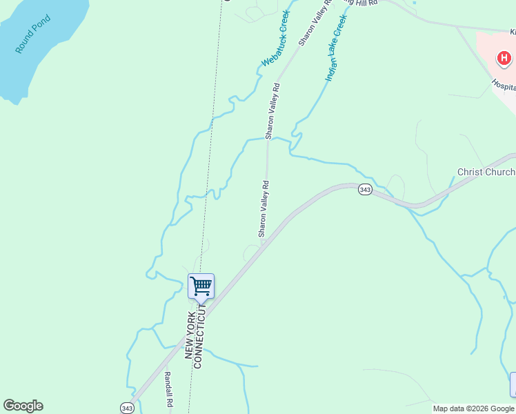 map of restaurants, bars, coffee shops, grocery stores, and more near 15 Sharon Valley Road in Sharon