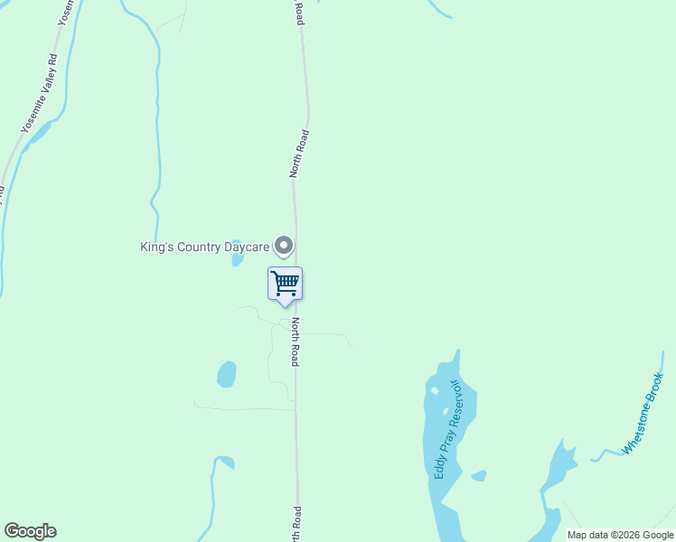 map of restaurants, bars, coffee shops, grocery stores, and more near 1448 North Road in Killingly