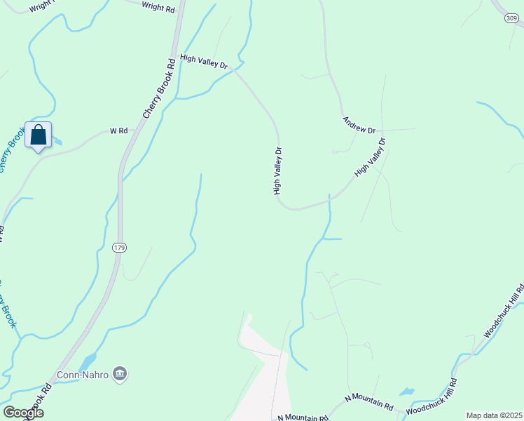 map of restaurants, bars, coffee shops, grocery stores, and more near 85 High Valley Drive in Canton