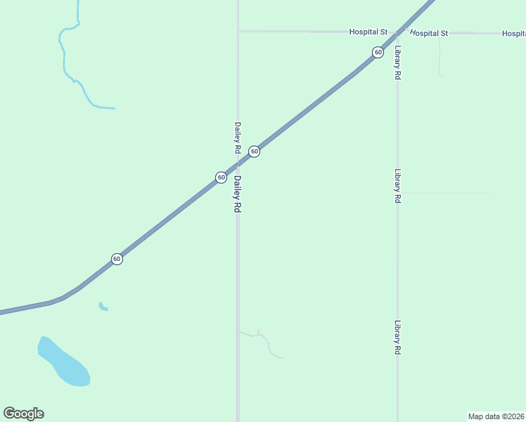 map of restaurants, bars, coffee shops, grocery stores, and more near 63531 Dailey Road in Cassopolis