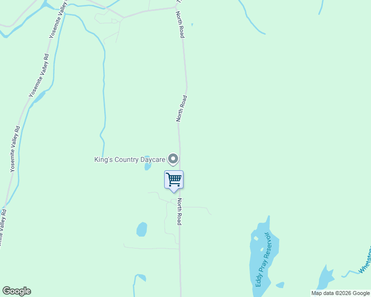 map of restaurants, bars, coffee shops, grocery stores, and more near 1436 North Road in Killingly