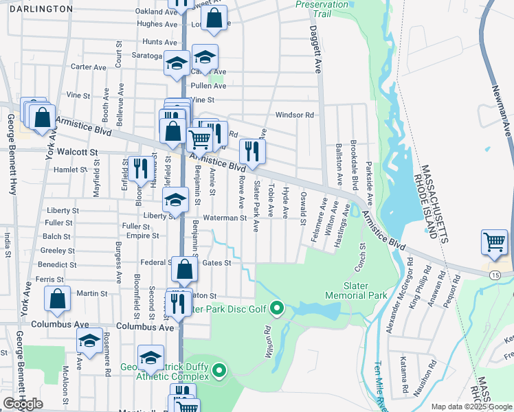 68 Slater Park Avenue, Pawtucket RI Walk Score