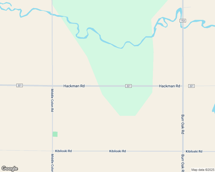 map of restaurants, bars, coffee shops, grocery stores, and more near 32413 Hackman Road in Burr Oak