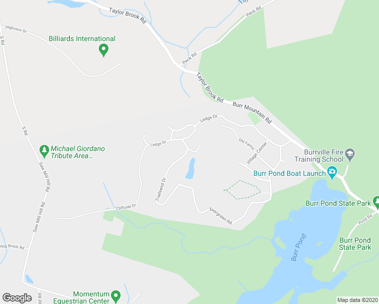 map of restaurants, bars, coffee shops, grocery stores, and more near 428 Trailsend Drive in Torrington