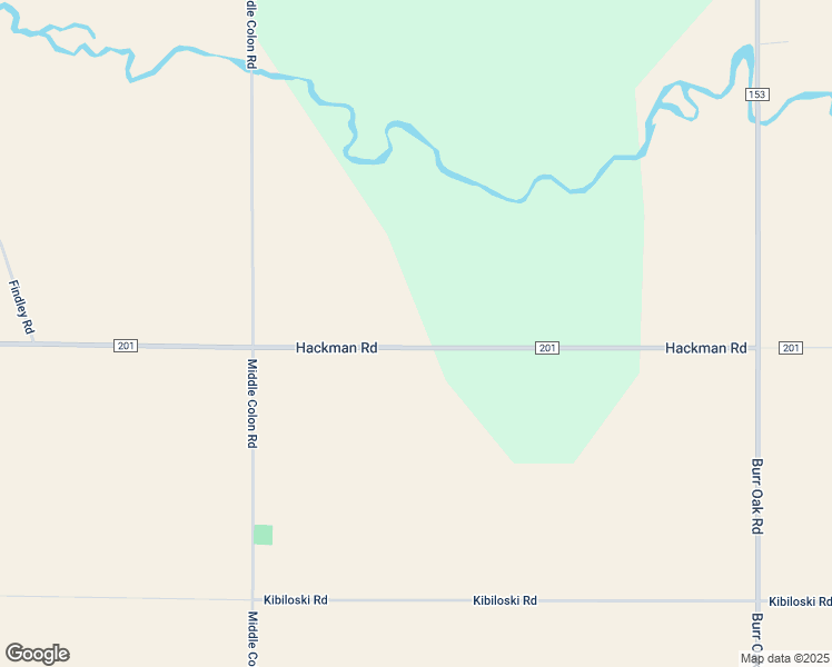 map of restaurants, bars, coffee shops, grocery stores, and more near 32413 Hackman Road in Burr Oak
