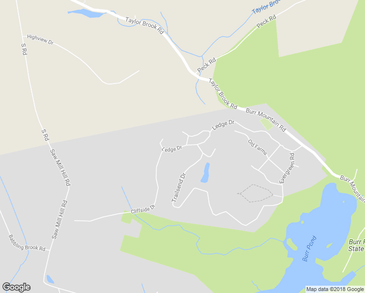 map of restaurants, bars, coffee shops, grocery stores, and more near 335 Ledge Drive in Torrington