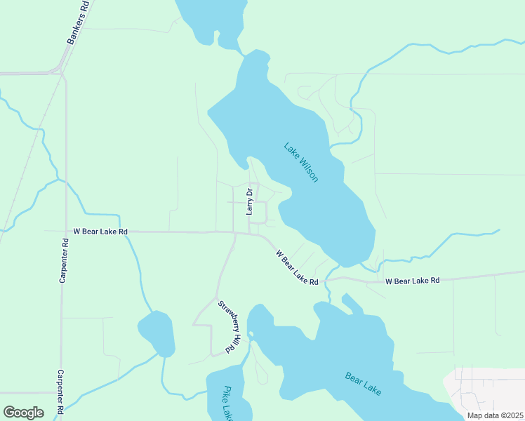 map of restaurants, bars, coffee shops, grocery stores, and more near 3428 George Drive in Hillsdale
