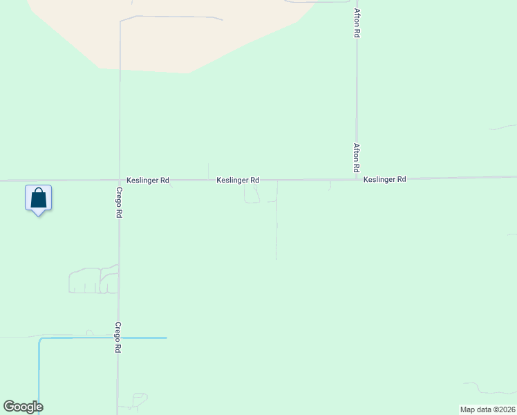 map of restaurants, bars, coffee shops, grocery stores, and more near 11504 Keslinger Road in DeKalb