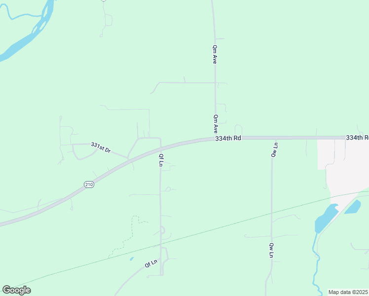 map of restaurants, bars, coffee shops, grocery stores, and more near 1632 334th Road in Madrid
