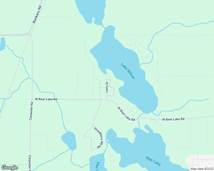 map of restaurants, bars, coffee shops, grocery stores, and more near 3428 George Drive in Hillsdale