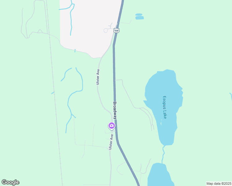 map of restaurants, bars, coffee shops, grocery stores, and more near 557 Broadway in Port Ewen