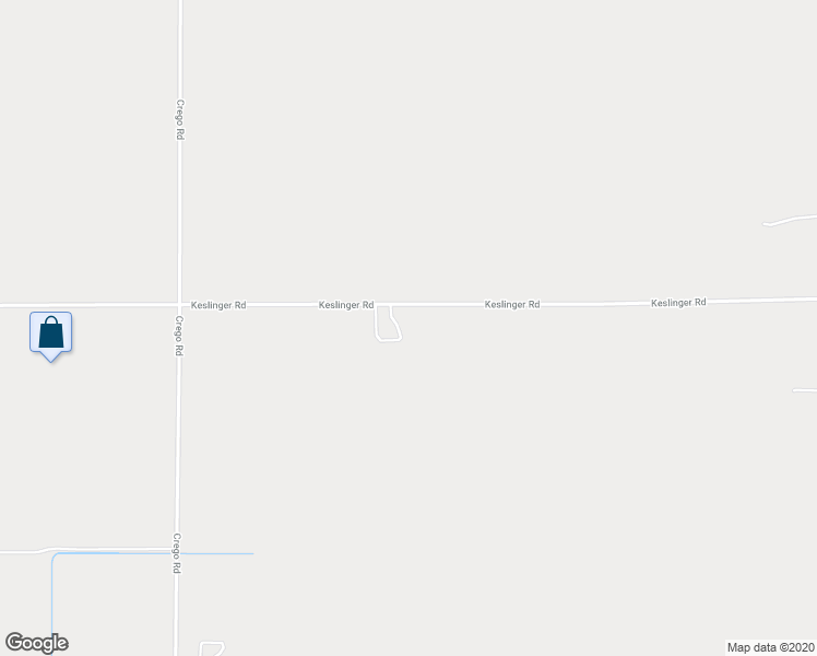 map of restaurants, bars, coffee shops, grocery stores, and more near 11504 Keslinger Road in DeKalb