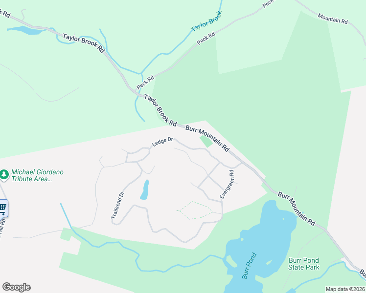 map of restaurants, bars, coffee shops, grocery stores, and more near 500 Ledge Drive in Torrington