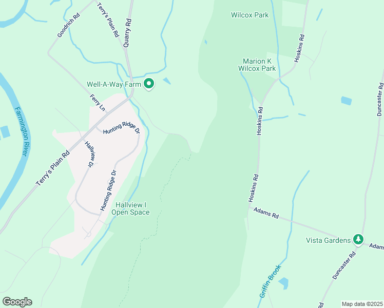 map of restaurants, bars, coffee shops, grocery stores, and more near 30 Wintonbury Road in Simsbury